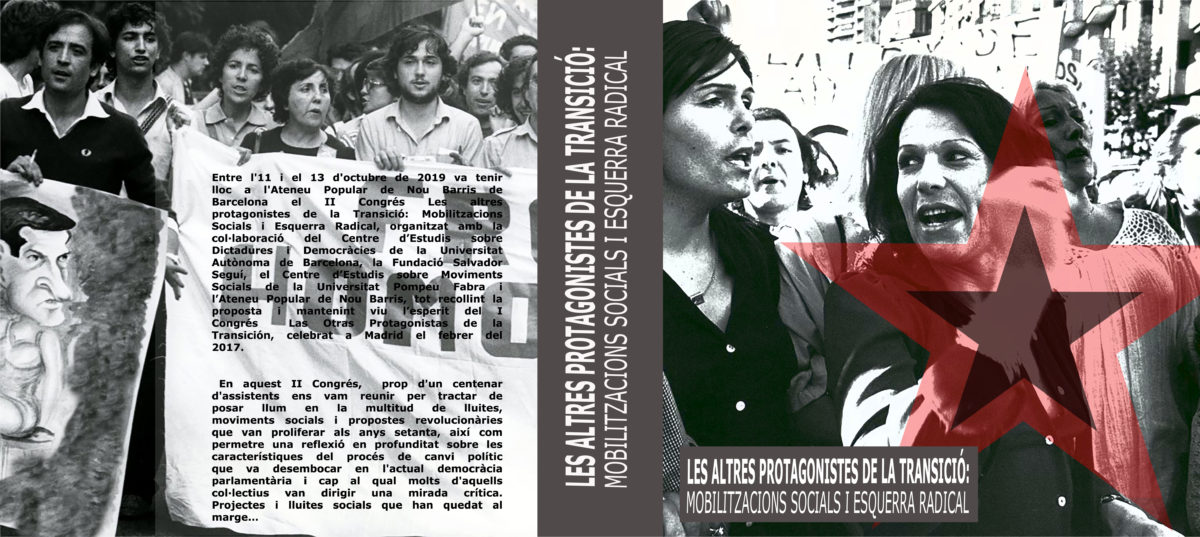 Actes de les II Jornades Els altres protagonistes de la Transició